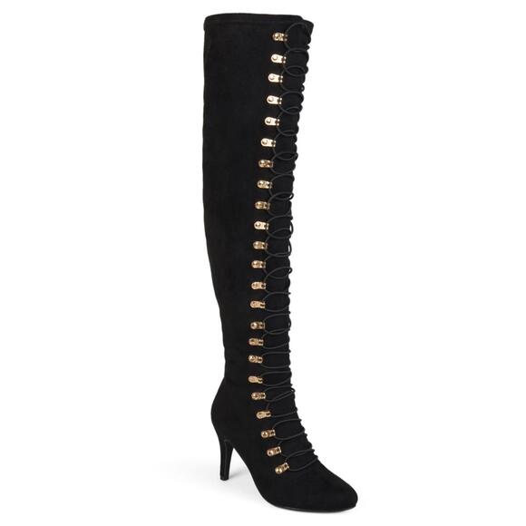 Journee Collection Women's Wide Calf Trill Boot Size 9 NWOB - Picture 1 of 8